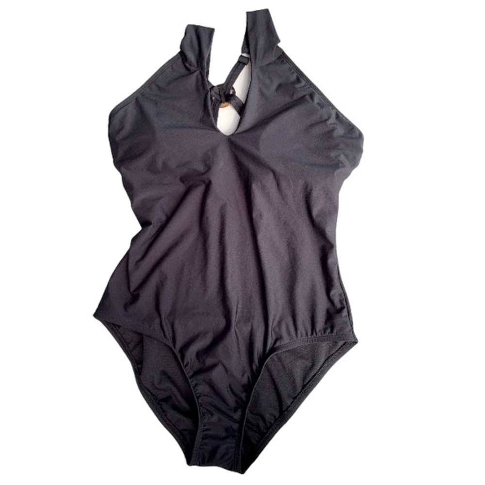 Apt. 9 Black One-Piece Swimsuit
